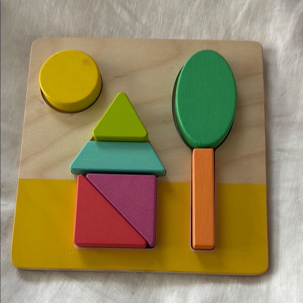 Colorful Wooden Puzzle Toy